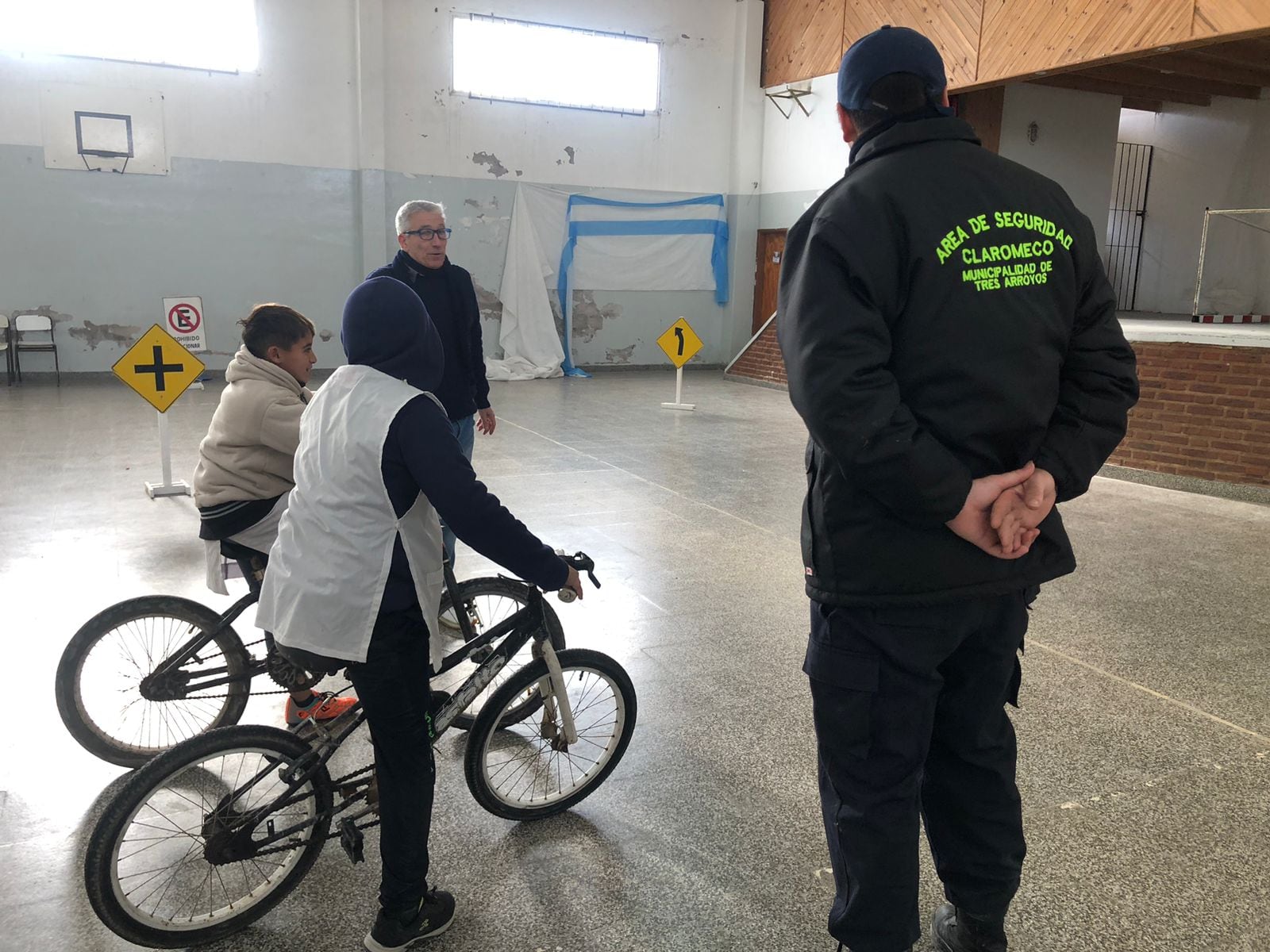 La Escuelita Vial Itinerante llegó por primera vez a Claromecó