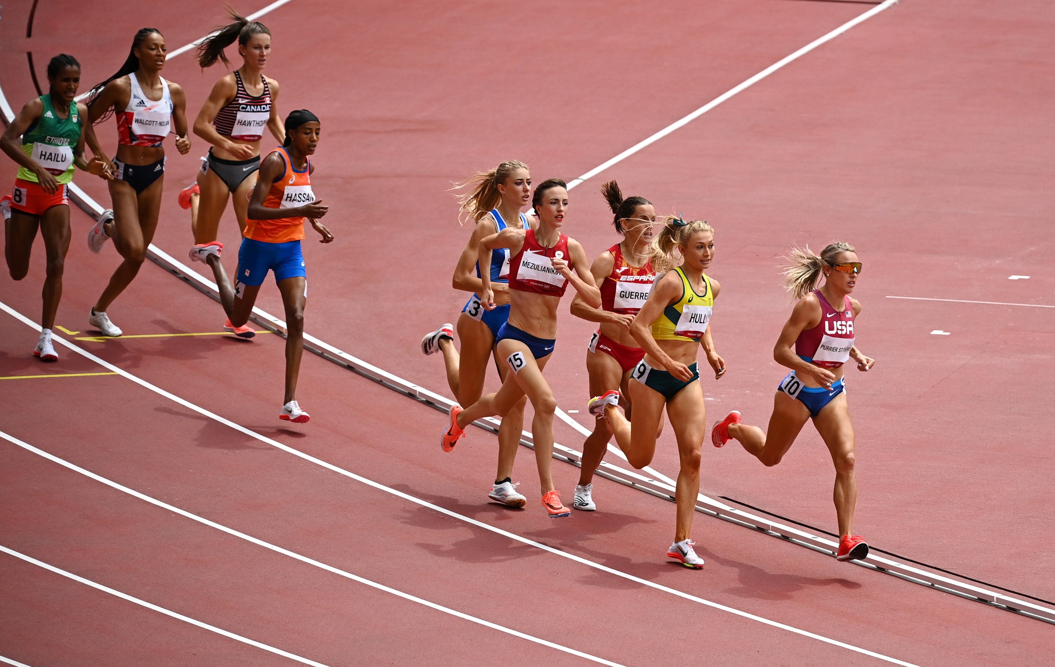 La increíble serie de 1500 metros de Sifan Hassan en Tokio.