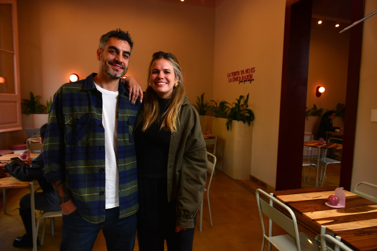 Noelia y Martín, quienes están al frente de Mandala Cakes.