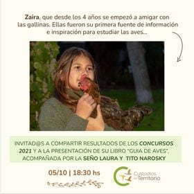 Presentación de Guía de Aves en Tandil