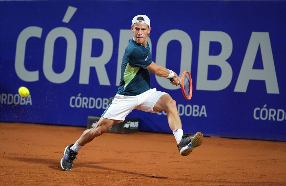 Diego Schwartzman debutó en Córdoba con un triunfo sobre Juan Pablo Ficovich. (Prensa Córdoba Open)