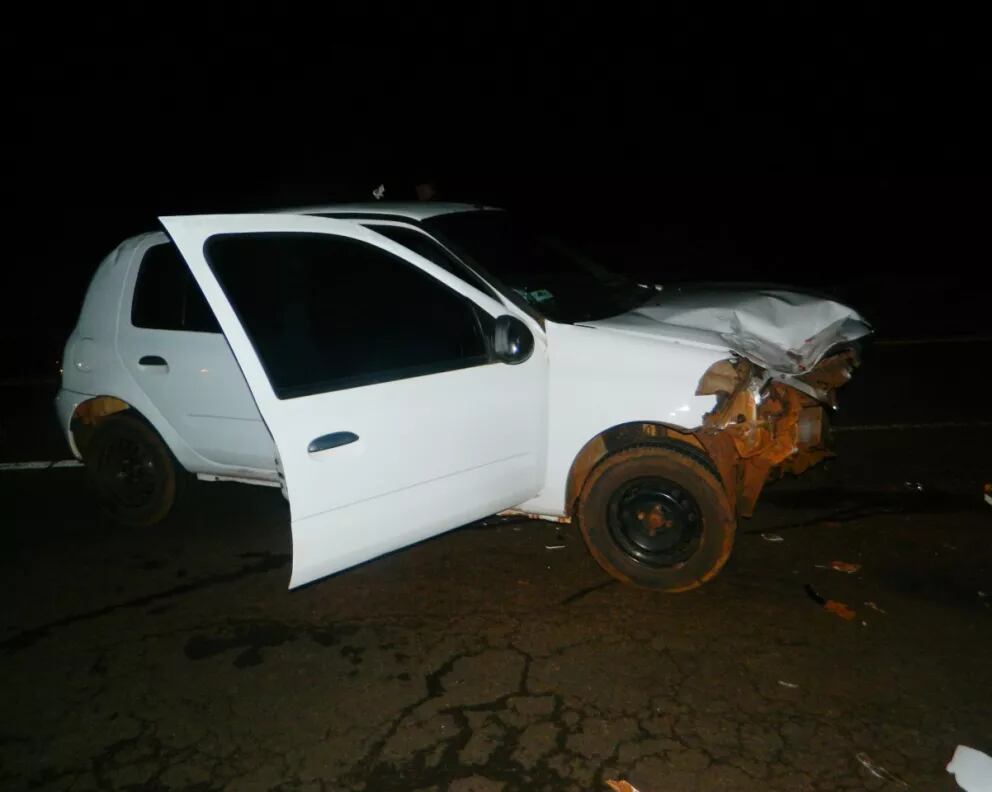 Dos mujeres resultaron heridas tras un accidente de tránsito en Puerto Leoni.