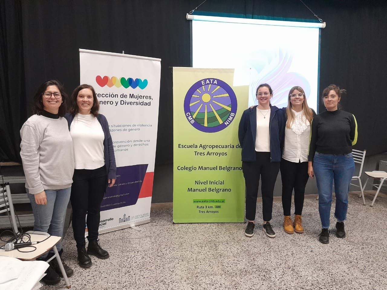 Taller sobre Prevención de la Violencia en el Noviazgo en la Escuela Agropecuaria de Tres Arroyos