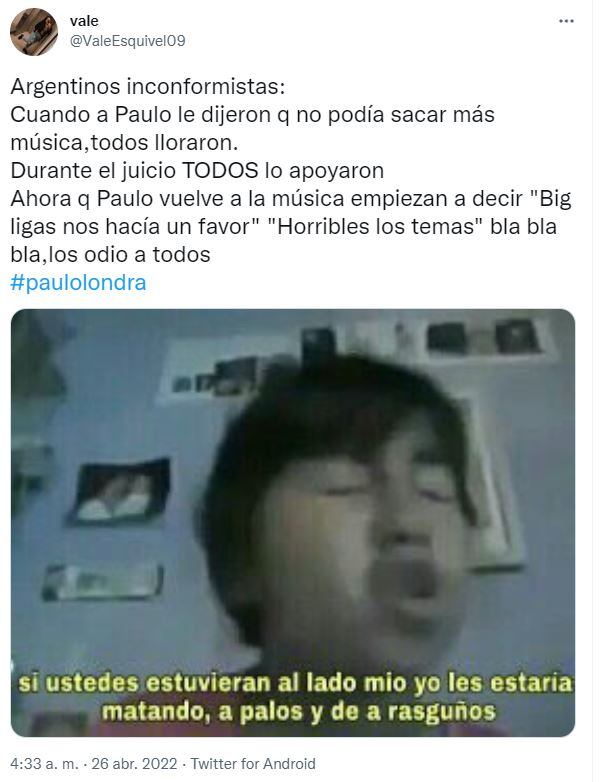 Los memes de la sesión 23 de Paulo Londra y Bizarrap.