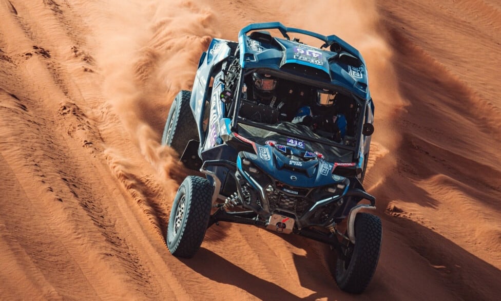 Andújar ya corrió en el Mundial de Rally-Raid W2RC (Dakar incluído) con el buggy; y ahora lo hará por primera vez en Argentina, en el SARR.