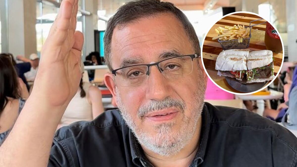 Carlos Maslatón comió el famoso sándwich de milanesa de Tucumán y se sorprendió con los precios