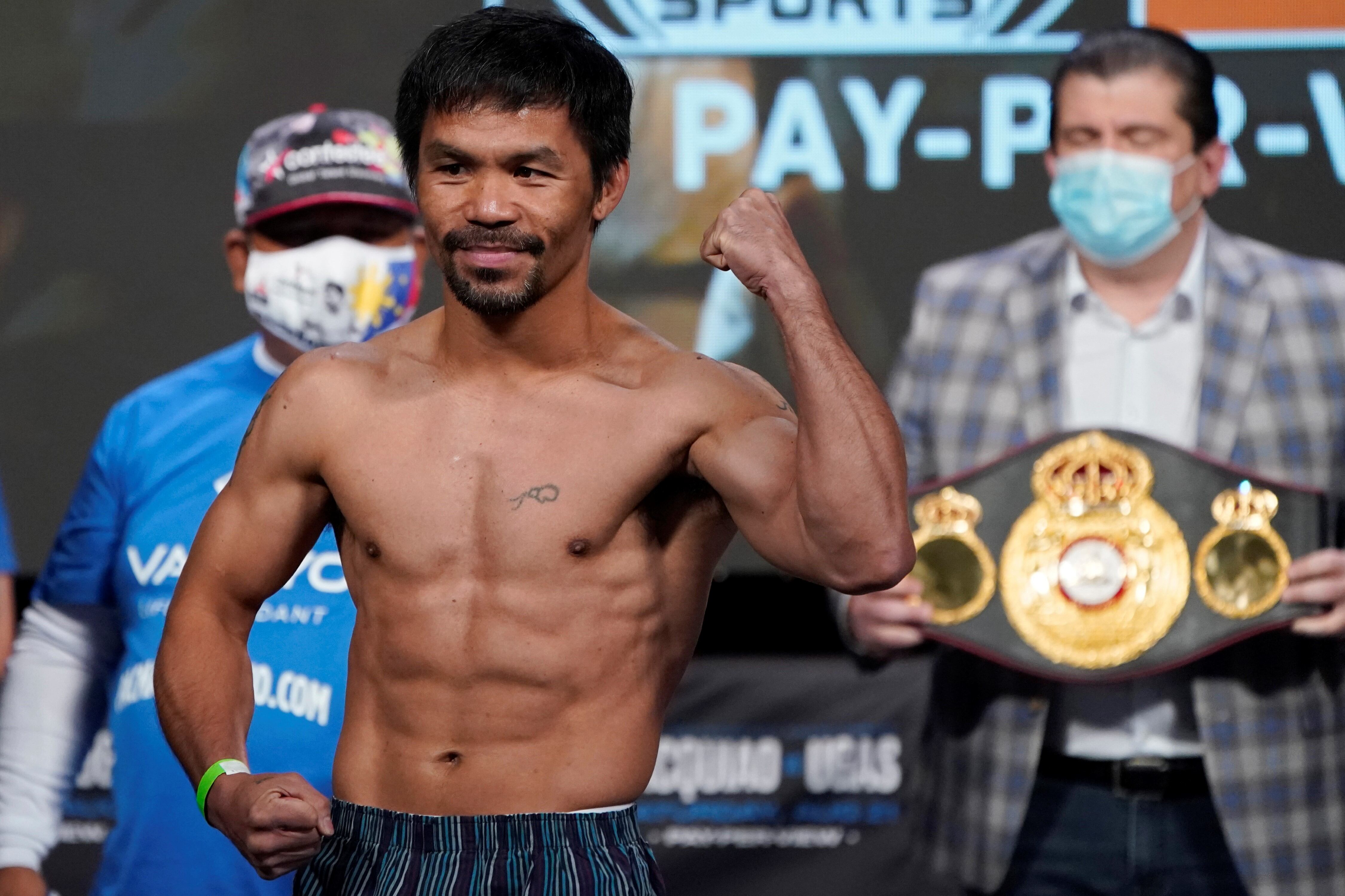 Pacquiao, una leyenda del boxeo.