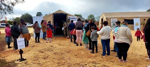 SIMisiones llevó adelante operativo de salud en Campo Grande.