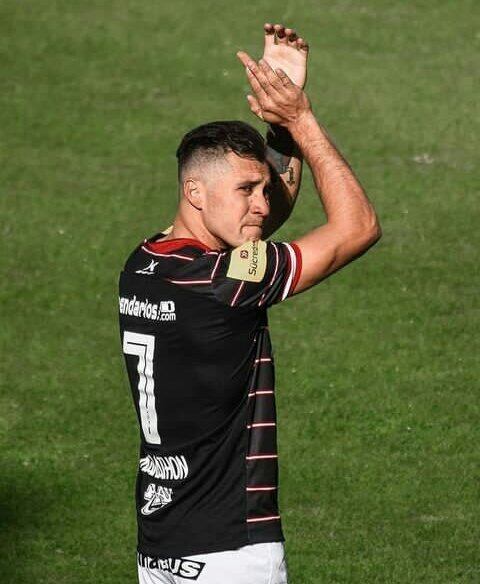 Gonzalo Rodríguez se despidió de los hinchas del "Santo".