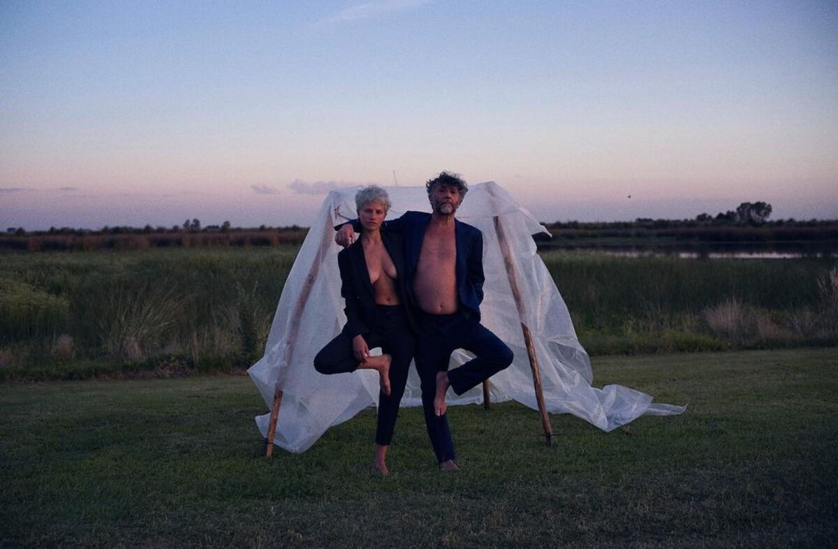 Fito Paez enterneció las redes con su mensaje de amor hacia su novia Eugenia Kolodziej