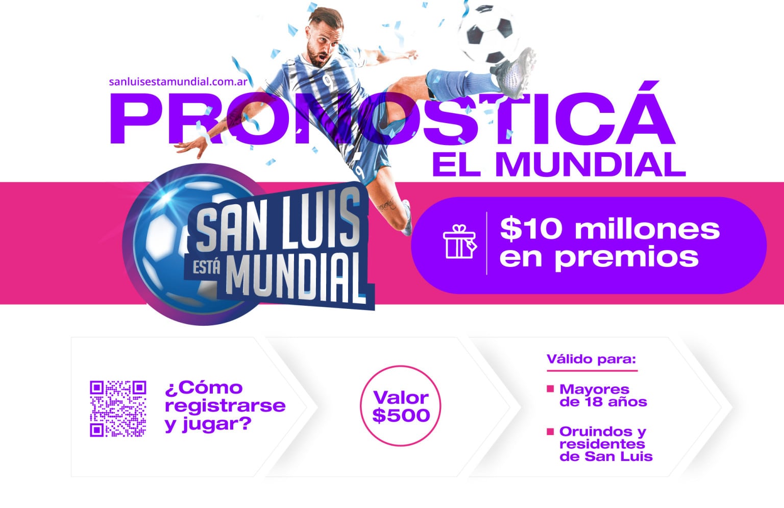 "San Luis está Mundial"