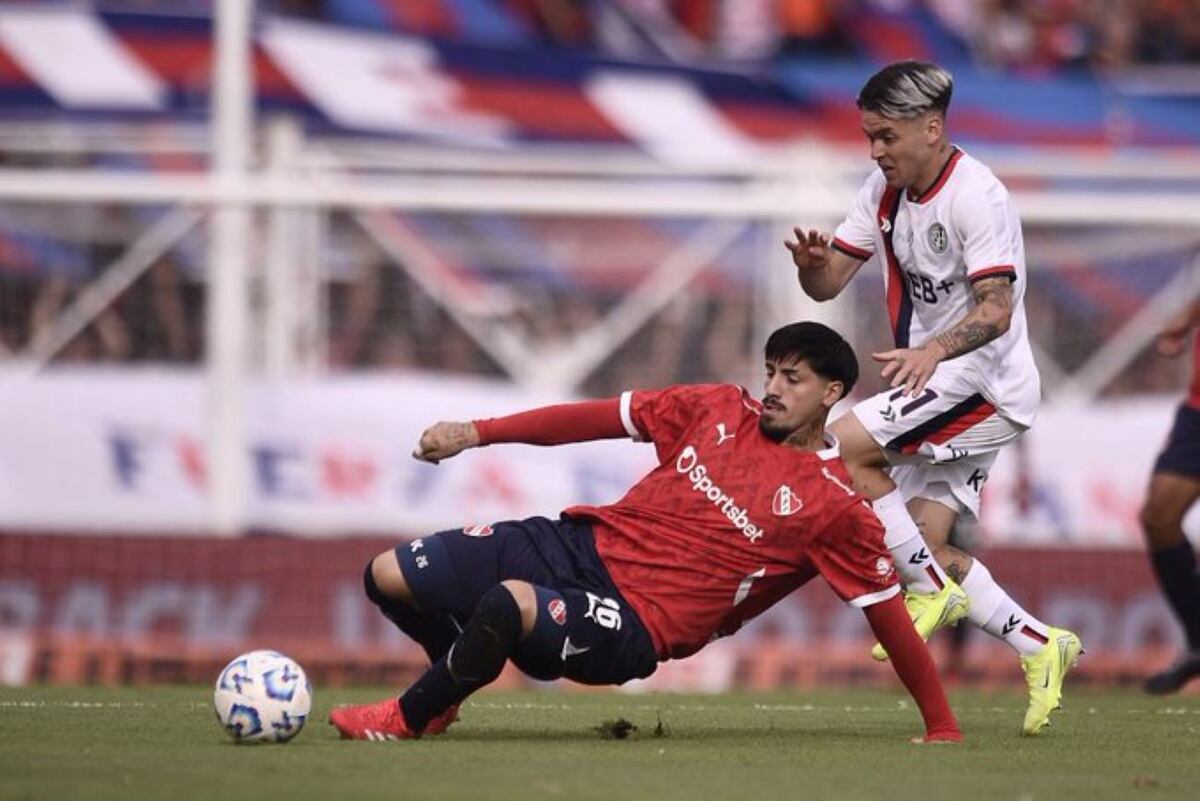Independiente y San Lorenzo se midieron por la jornada nueve del Torneo Apertura. (Prensa Independiente)