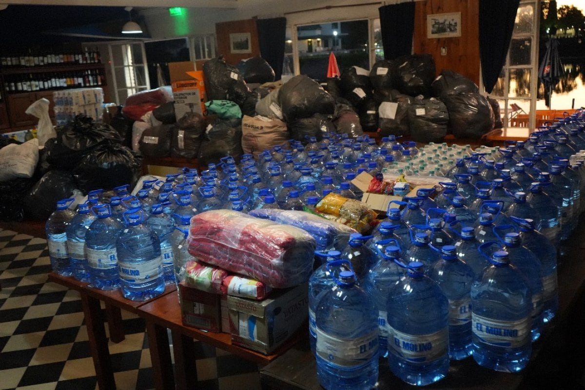 Gualeguaychú envía donaciones a Bahía Blanca