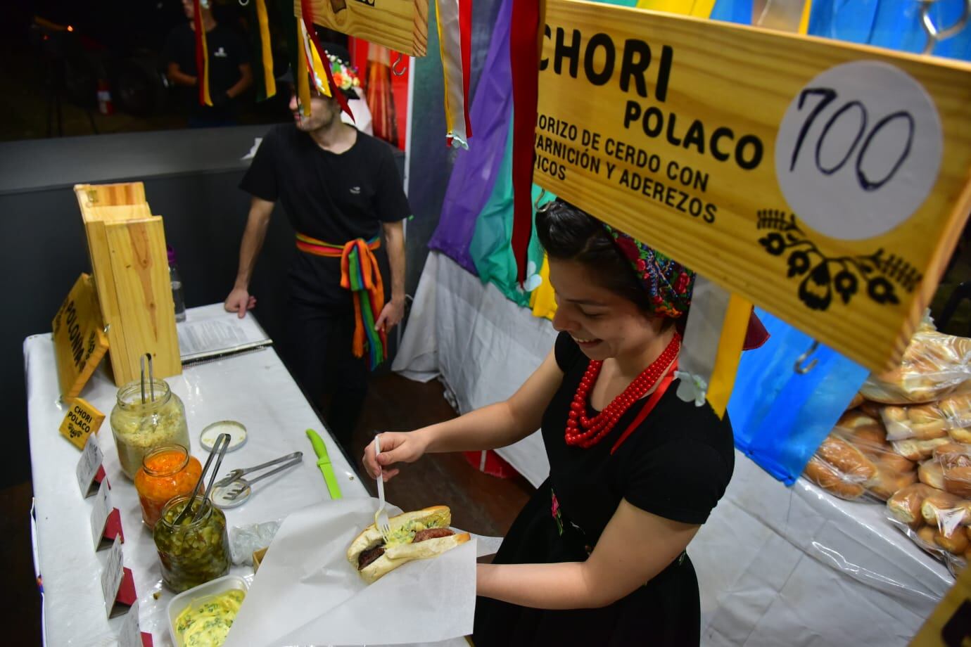 El primer día del Festival del Choripán y el Humor (Facundo Luque).