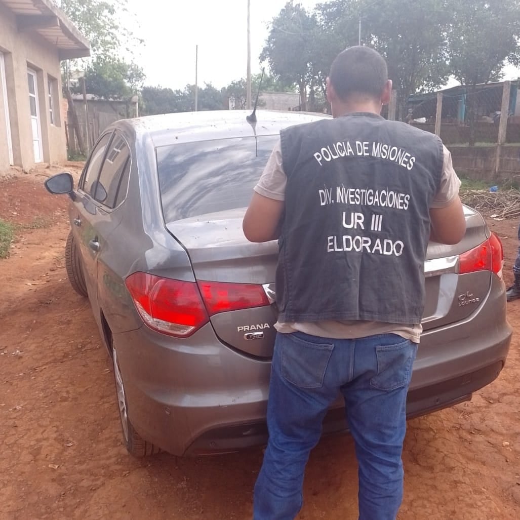 Recuperaron en Eldorado otro vehículo sustraído en Buenos Aires.