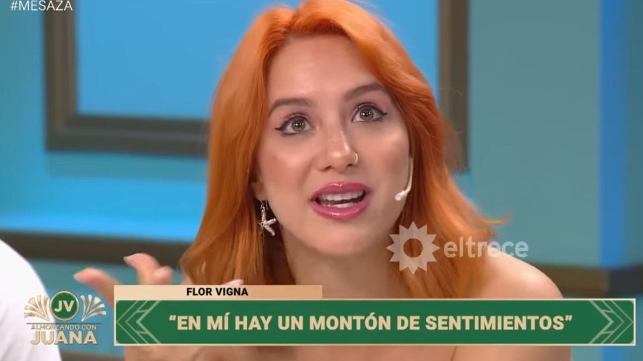 Flor Vigna en "Almorzando con Juana".