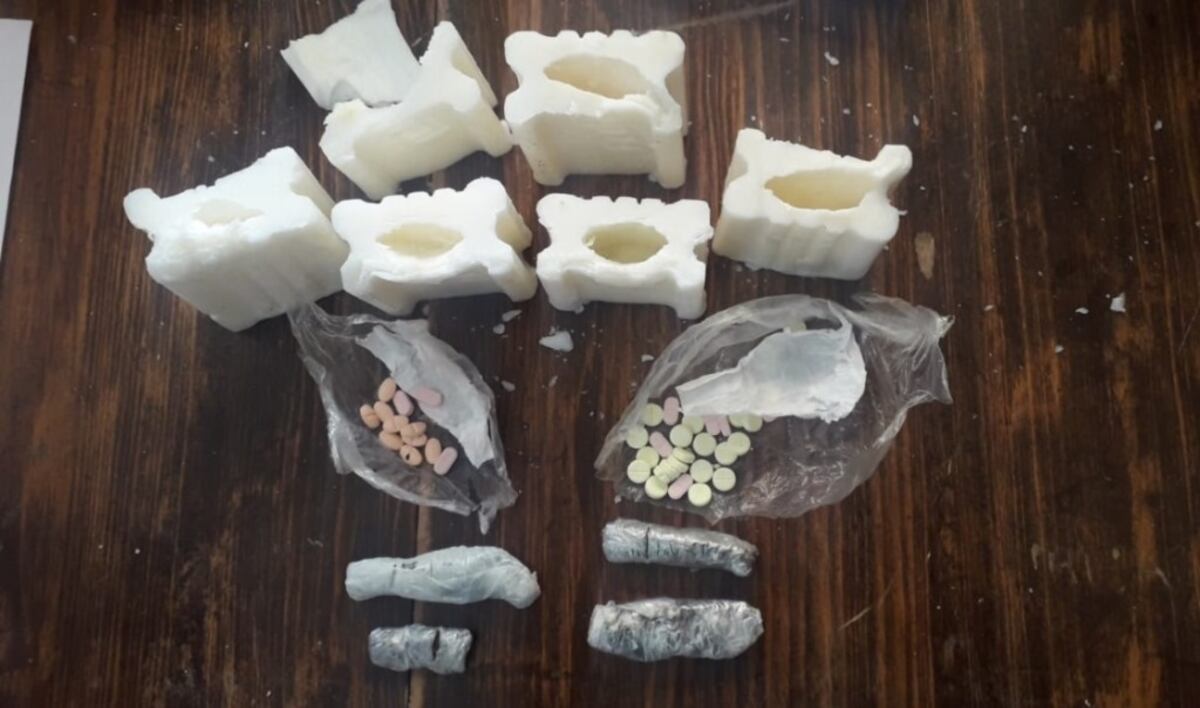 Pretendía ingresar drogas ocultas en panes de jabón a la cárcel de San Rafael