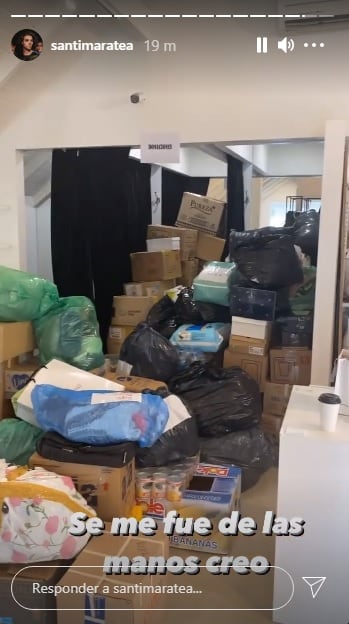 Surgen complicaciones para traer las donaciones a Salta, y se retrasó el viaje, pero el influencer insiste en que todo llegará.