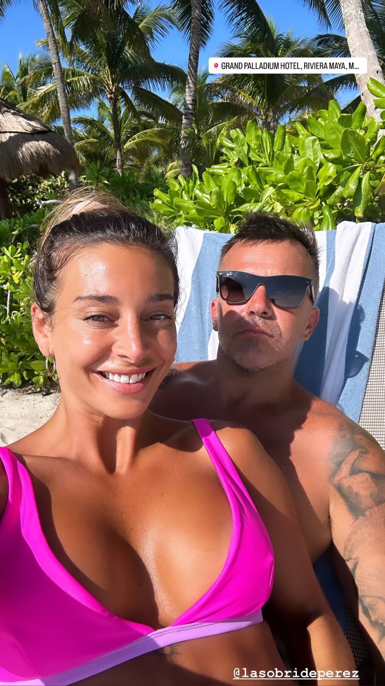 Sol Pérez y el viaje paradisíaco que disfrutó junto a su marido Guido Mazzoni