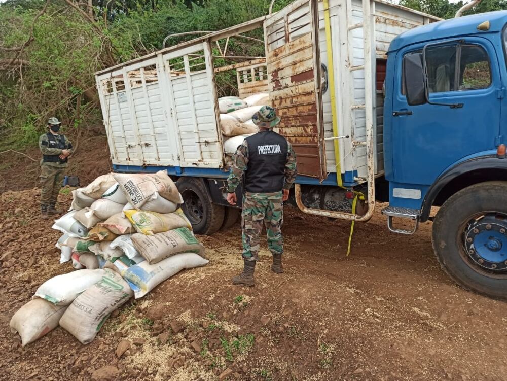 Secuestran soja sin aval aduanero en El Soberbio.