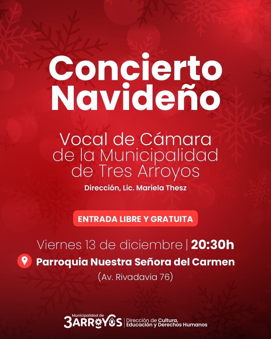 Concierto navideño del Vocal de Cámara