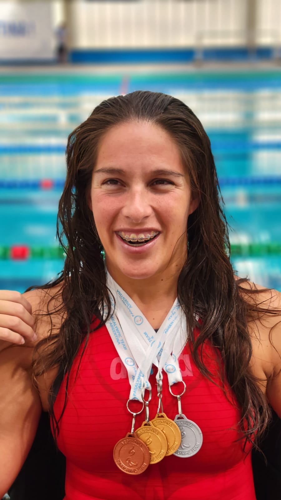 Elizabeth Noriega natación adaptada Selección Argentina