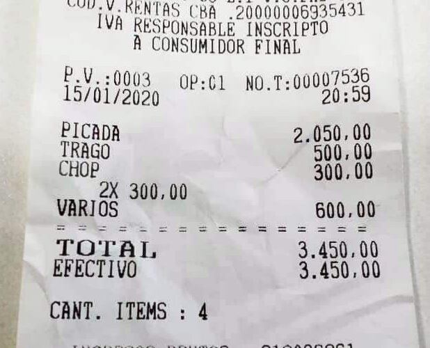 La famosa "picada millonaria", allá por mediados de enero.