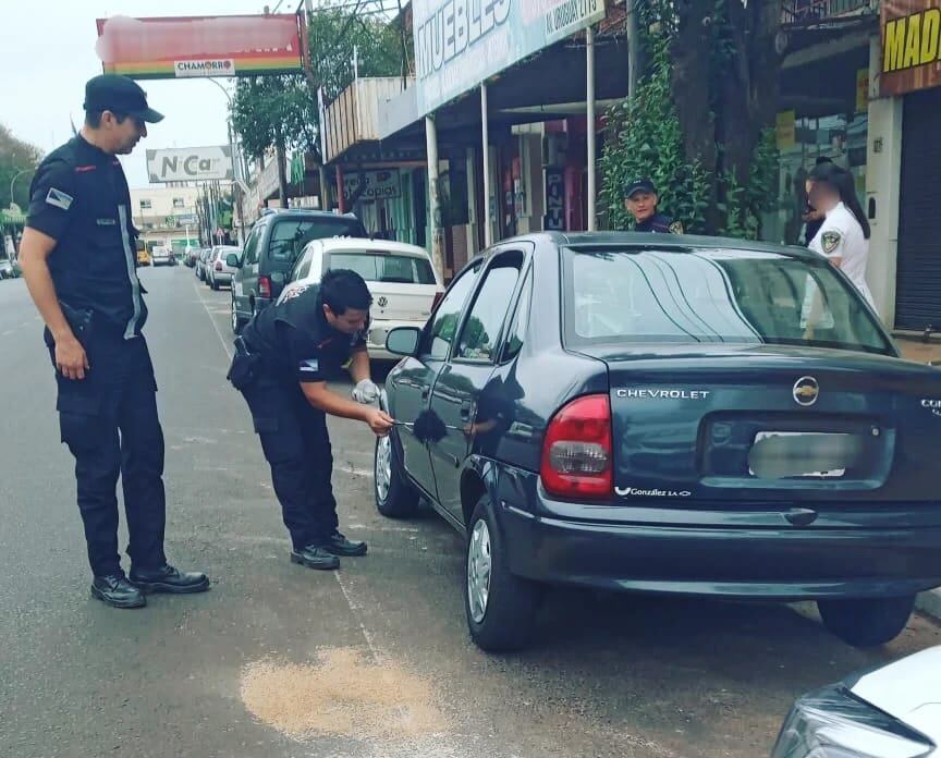 Recuperan un vehículo robado en Posadas.