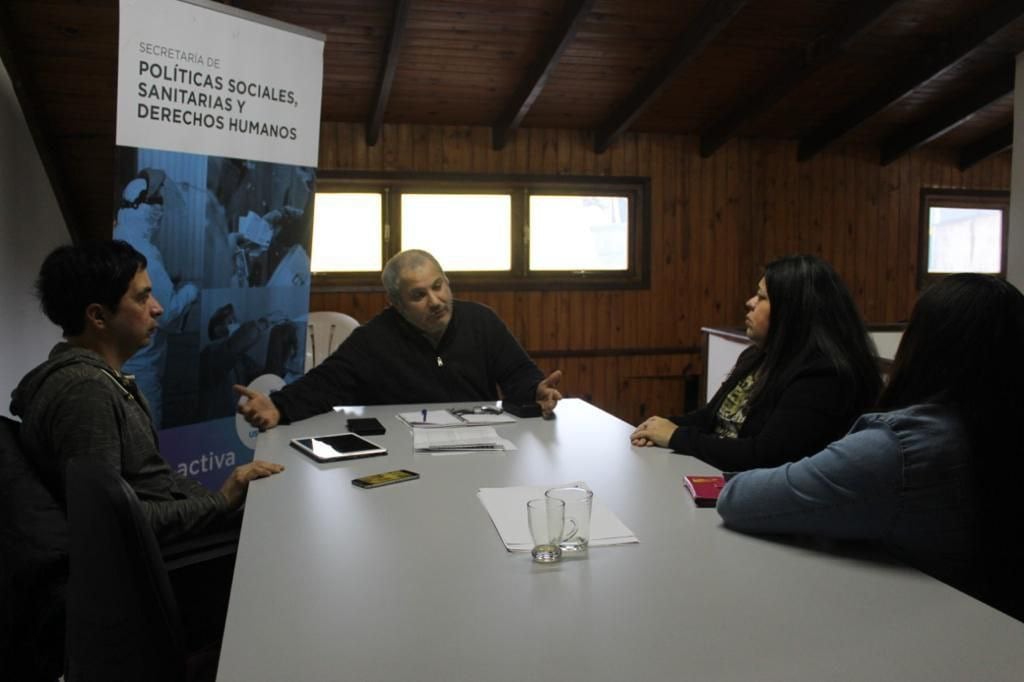 En la reunión que compartió la Secretaría de Políticas Sociales y Derechos Humanos junto a la Fundación Mamá 24, armaron agenda de trabajo.