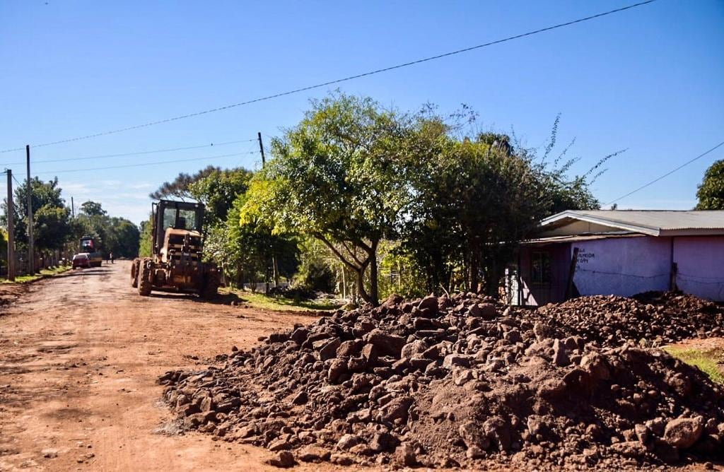 Operativo "Por mi Ciudad" en el barrio Los Lapachos.