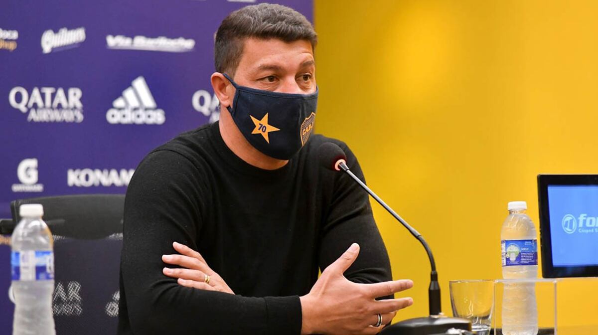 Sebastián Battaglia fue presentado como DT de Boca: “Veremos quiénes se merecen estar”