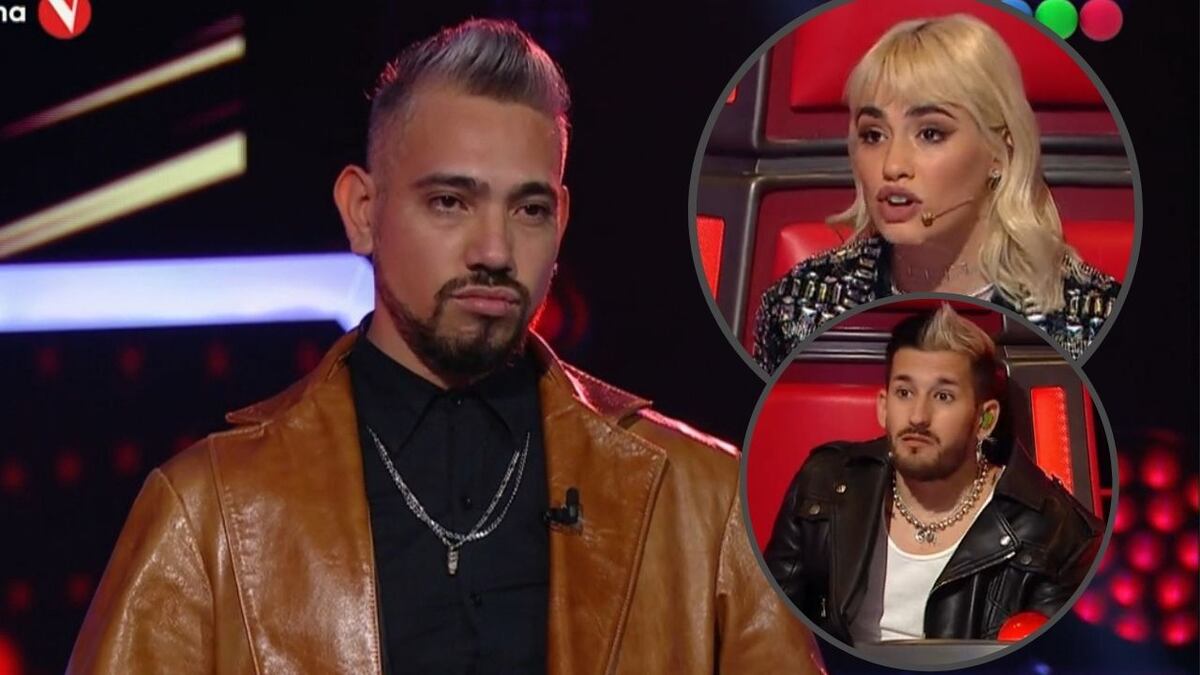 La Voz Argentina: estallaron de bronca en redes por el mendocino al que rechazaron pero lo llenaron de halagos