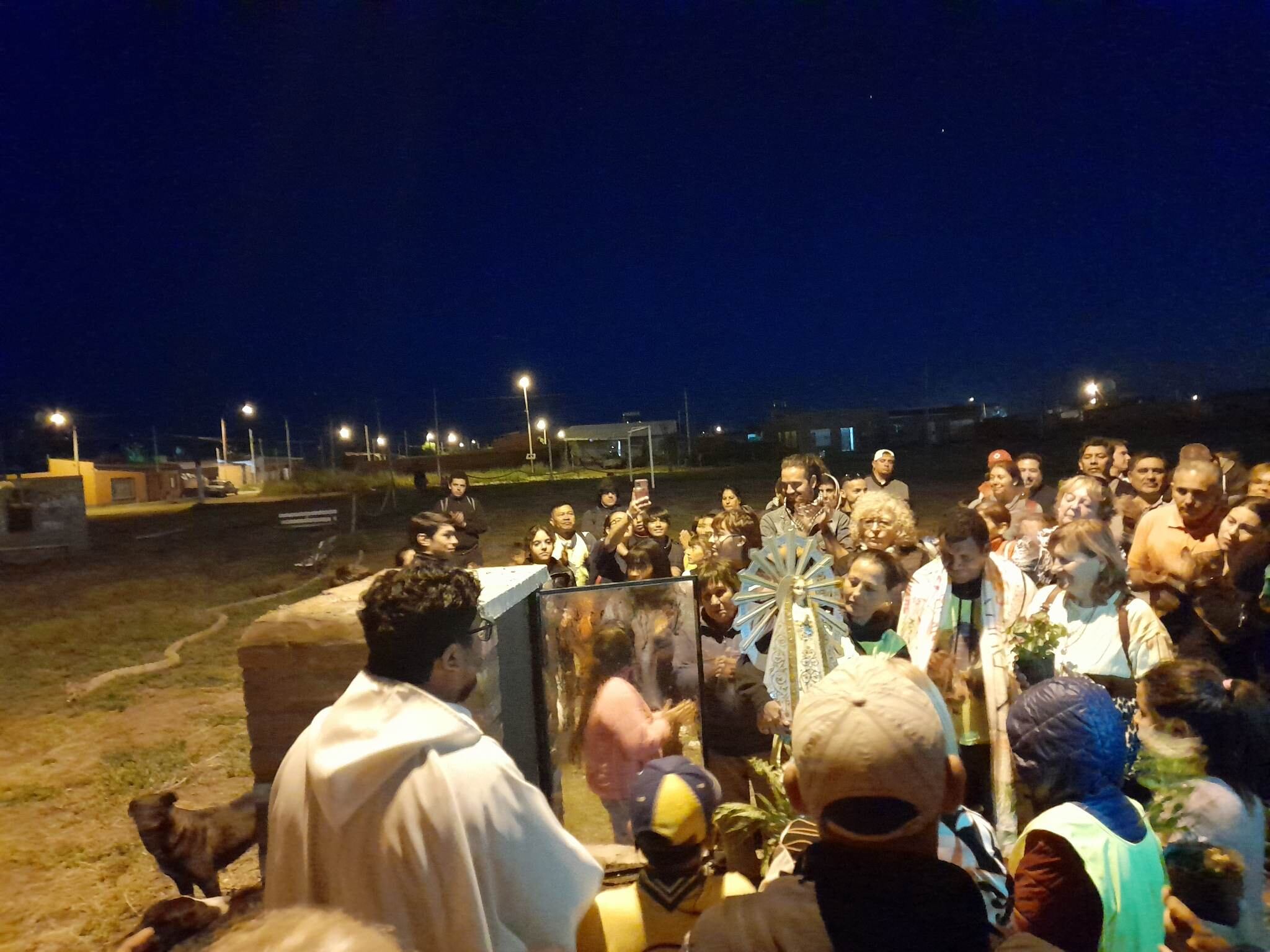 Una gran multitud acompañó a la peregrinación nacional que llegó a Punta Alta