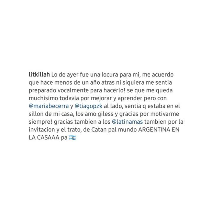 El post de Lit Killah