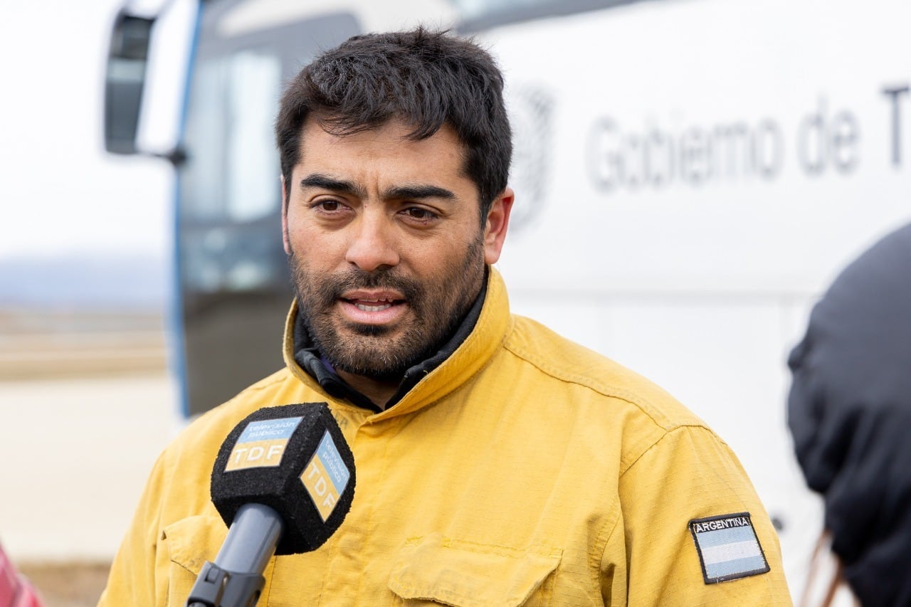 Pablo Paredes, director Provincial de Manejo del Fuego.