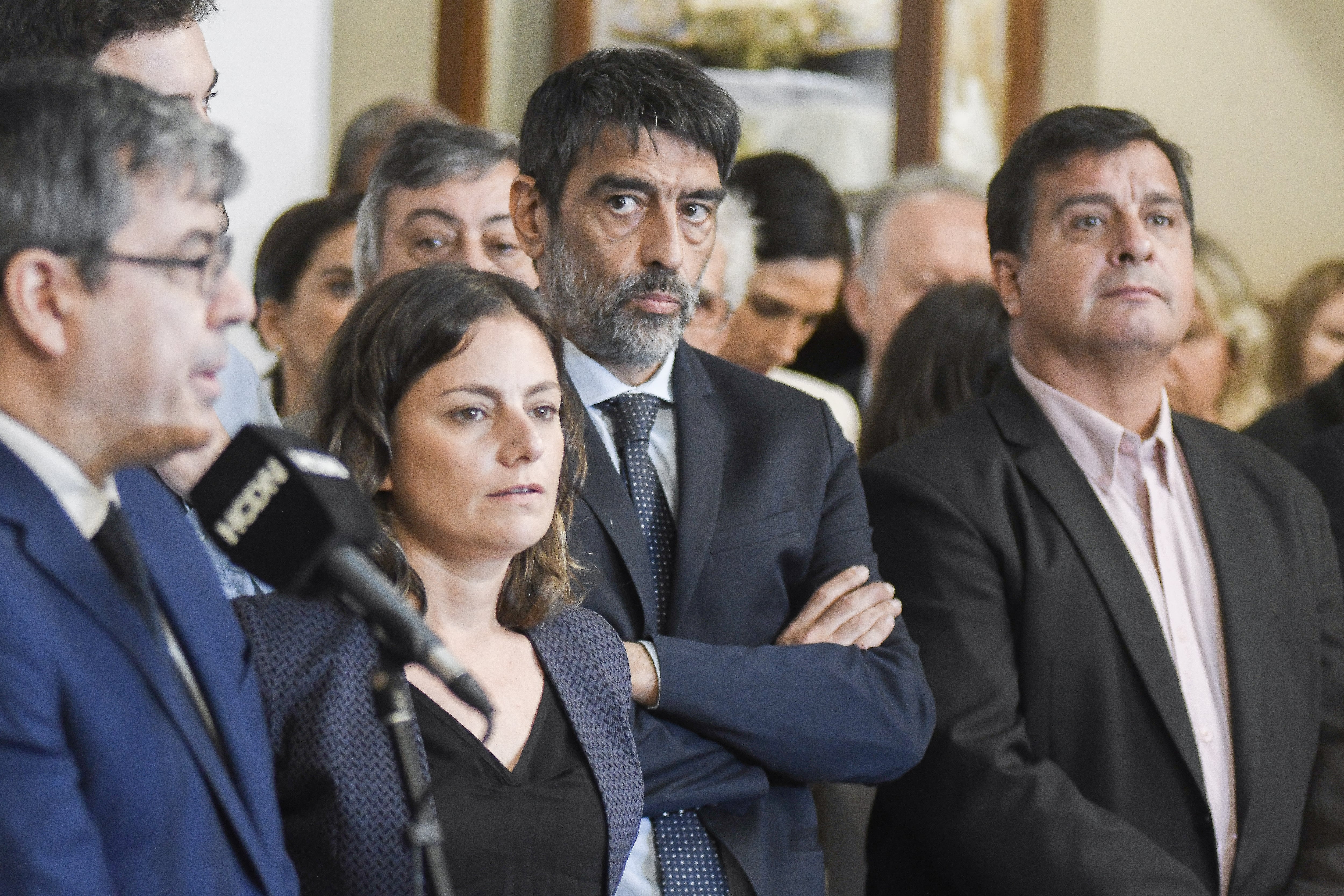 Tailhade explica que los chats filtrados fueron determinantes para iniciar el juicio a la Corte. Foto: Federico López Claro.