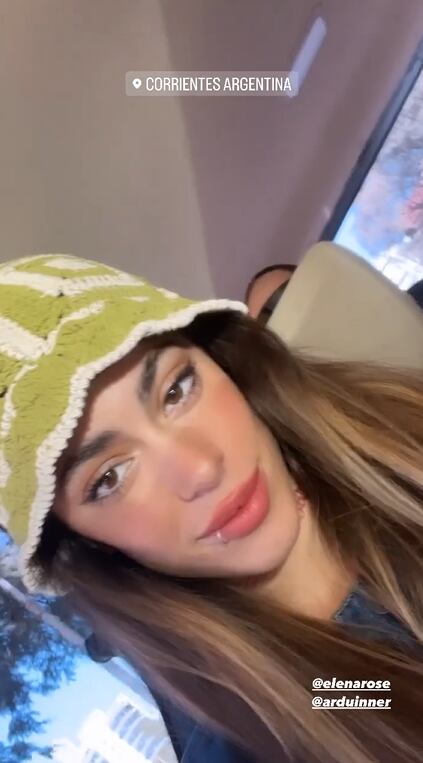 Tini Stoessel volvió a lucir un gorrito de lana en Instagram y demostró porqué es una diva.