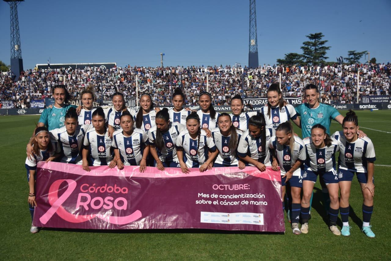 El equipo femenino de Talleres recibió a Defensores de Belgrano por el partido de vuelta de la final por el ascenso a la A de la AFA. (Facundo Luque / La Voz)