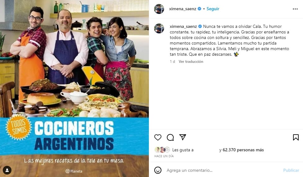 El último adiós a Guillermo Calabrese: la despedida de sus colegas en la cocina