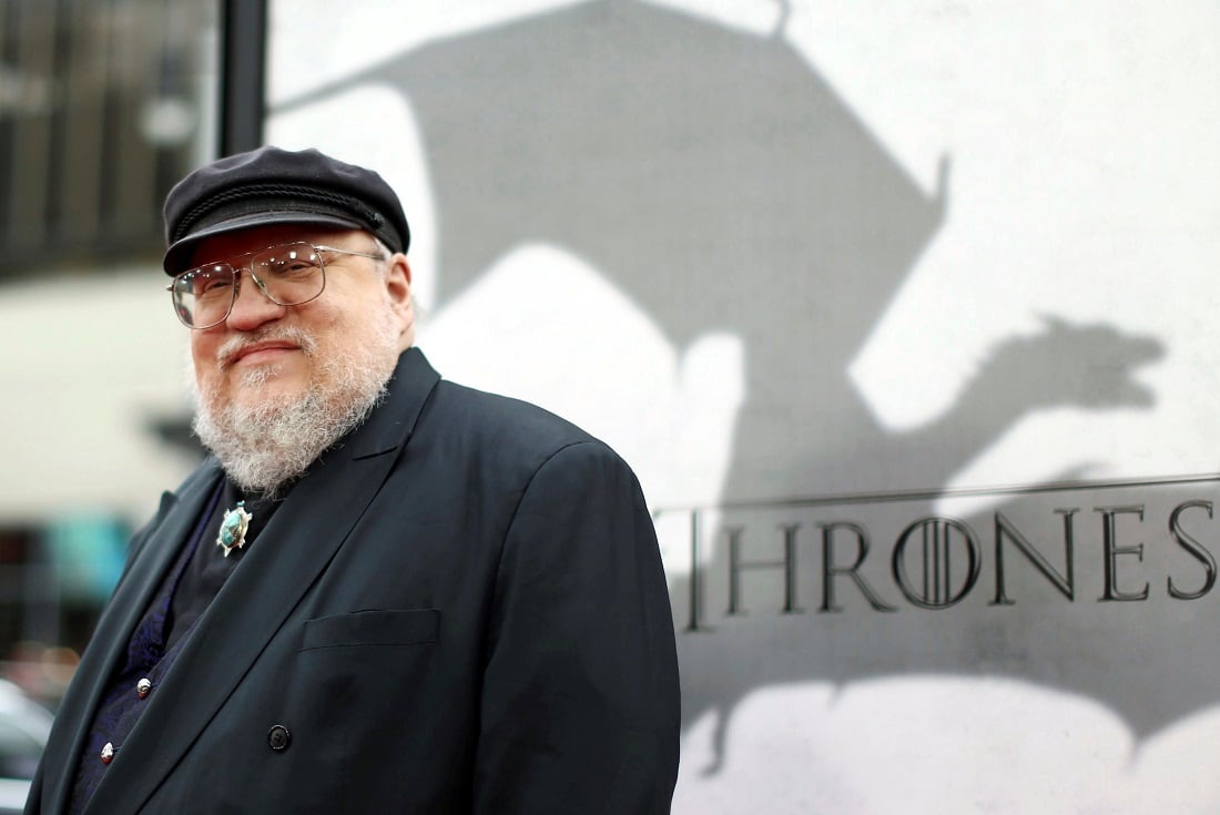 George R. R. Martin, creador de Canción de hielo y fuego, saga que inspiró a Game of Thrones.