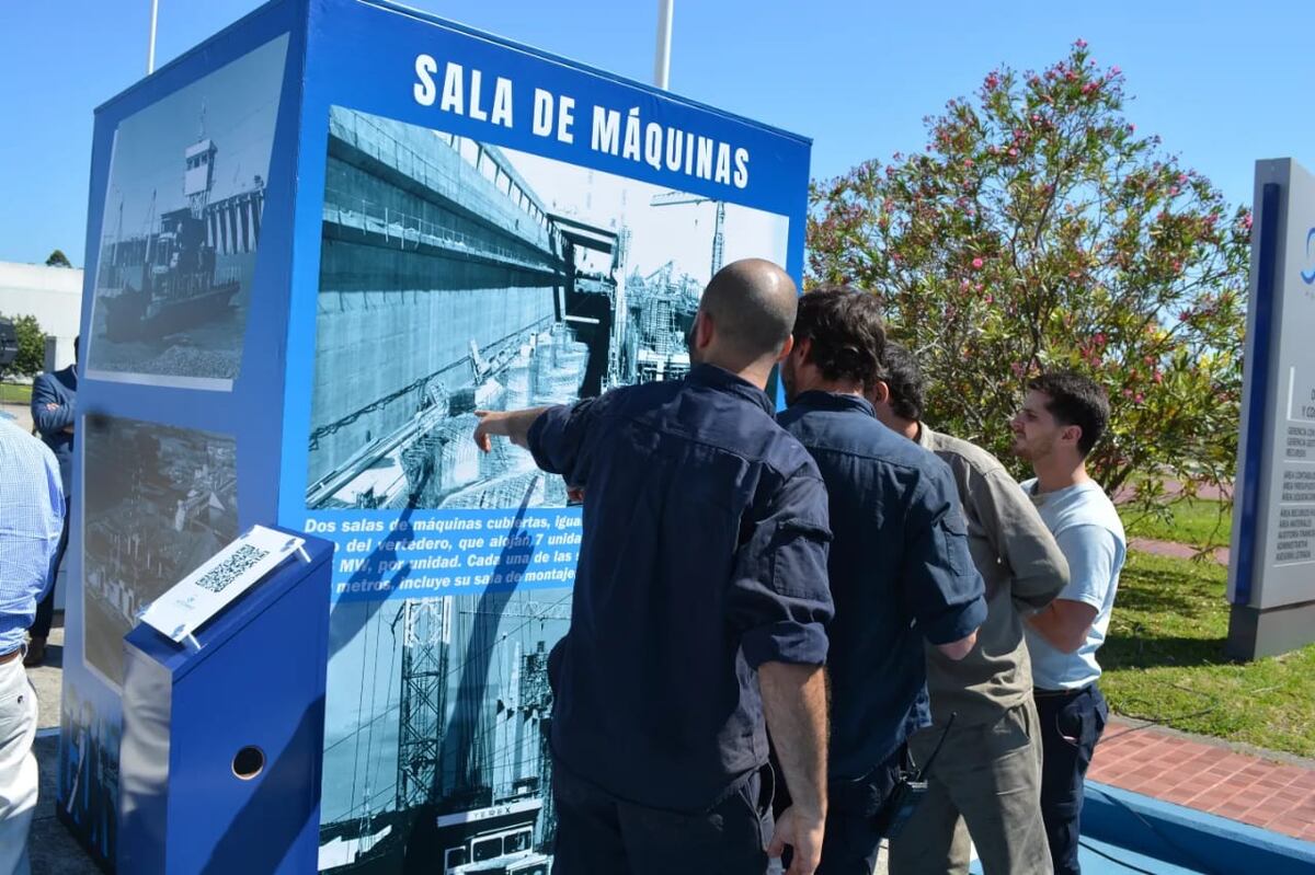 Salto Grande exhibe una fotogalería a cielo abierto en la Costanera de Concordia