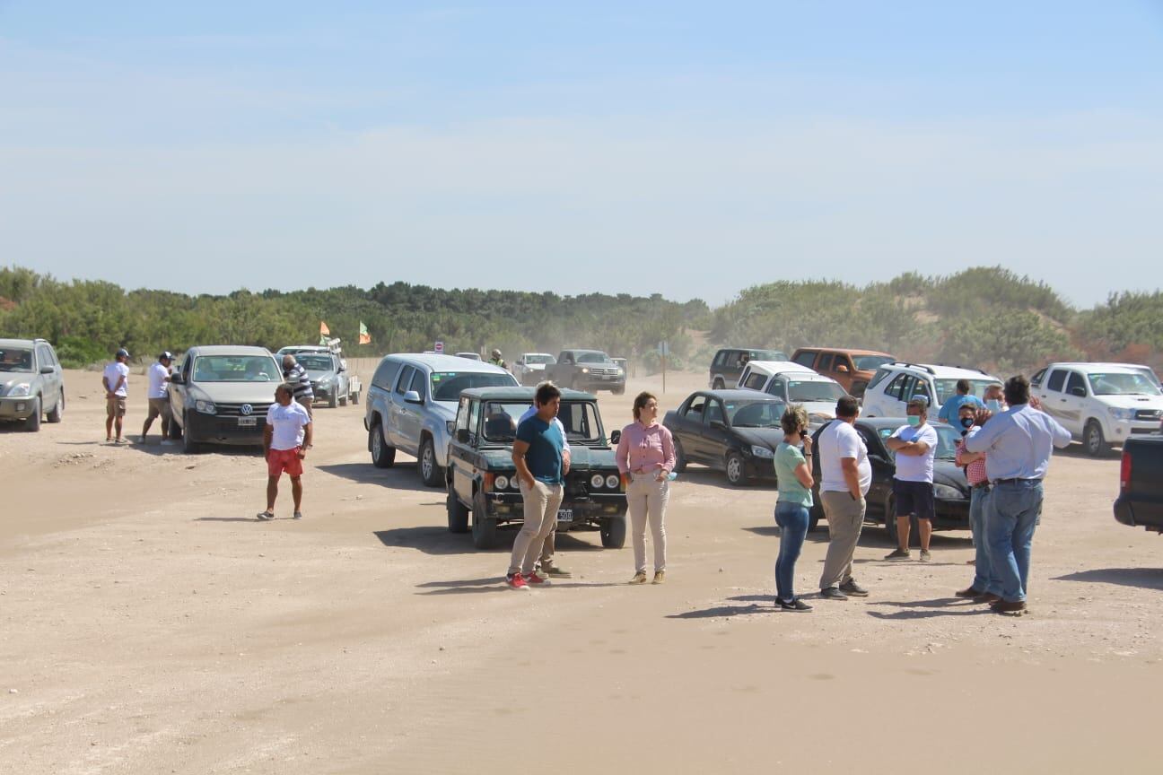 Quedó inaugurada la nueva bajada de Dunamar