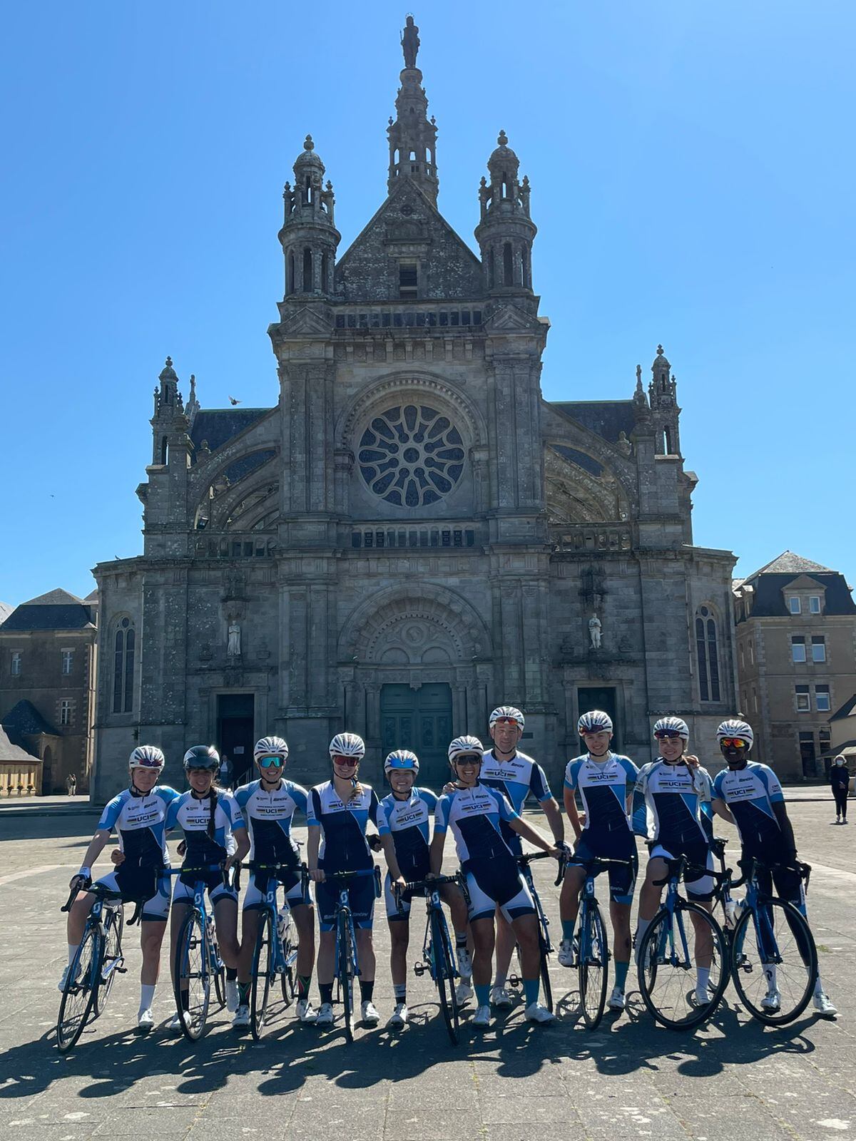 La mendocina vive del ciclismo profesional y a un año de competencia UCI, logró hacer podio.