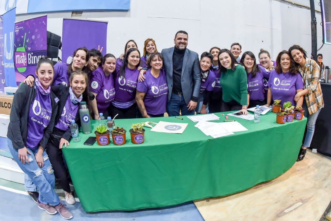 Siete mil mujeres participaron del Matebingo organizado por la Municipalidad de Ushuaia