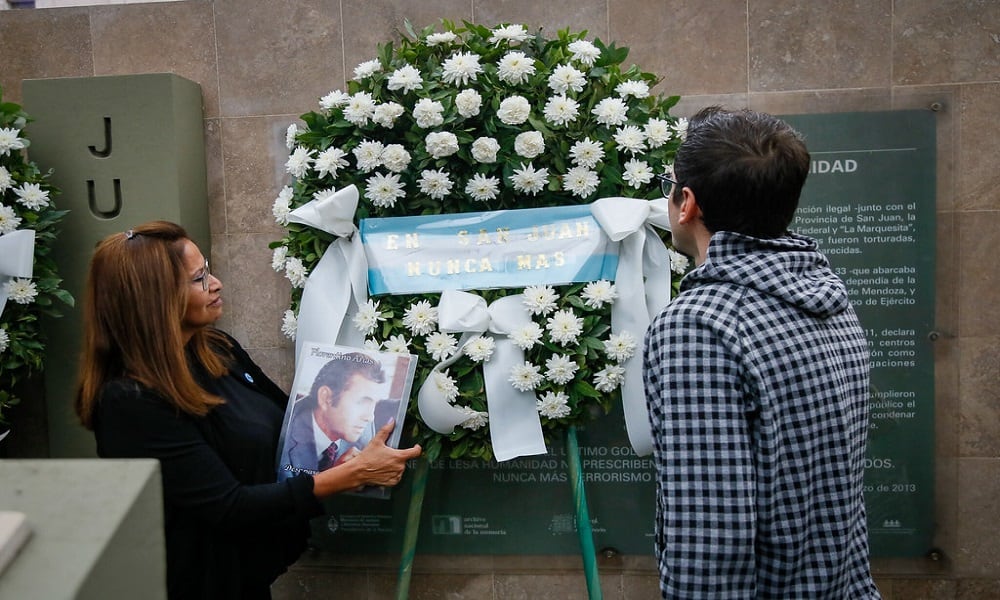 San Juan: día de la Memoria con actos conmemorativo, marcha y actividades en espacios culturales.