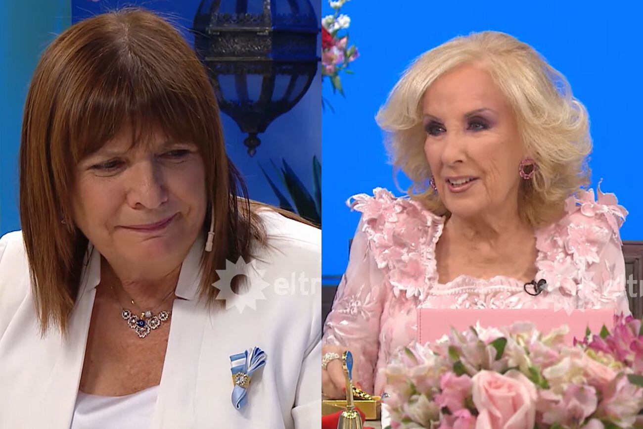 El ostentoso regalo de Patricia Bullrich para Mirtha Legrand: “Son mi debilidad” (Capturas de pantalla)