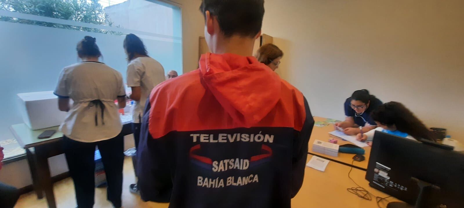 Posta Sanitaria en el Sindicato de Trabajadores de Televisión