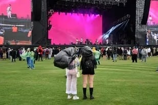 Lluvia en el Lollapalooza