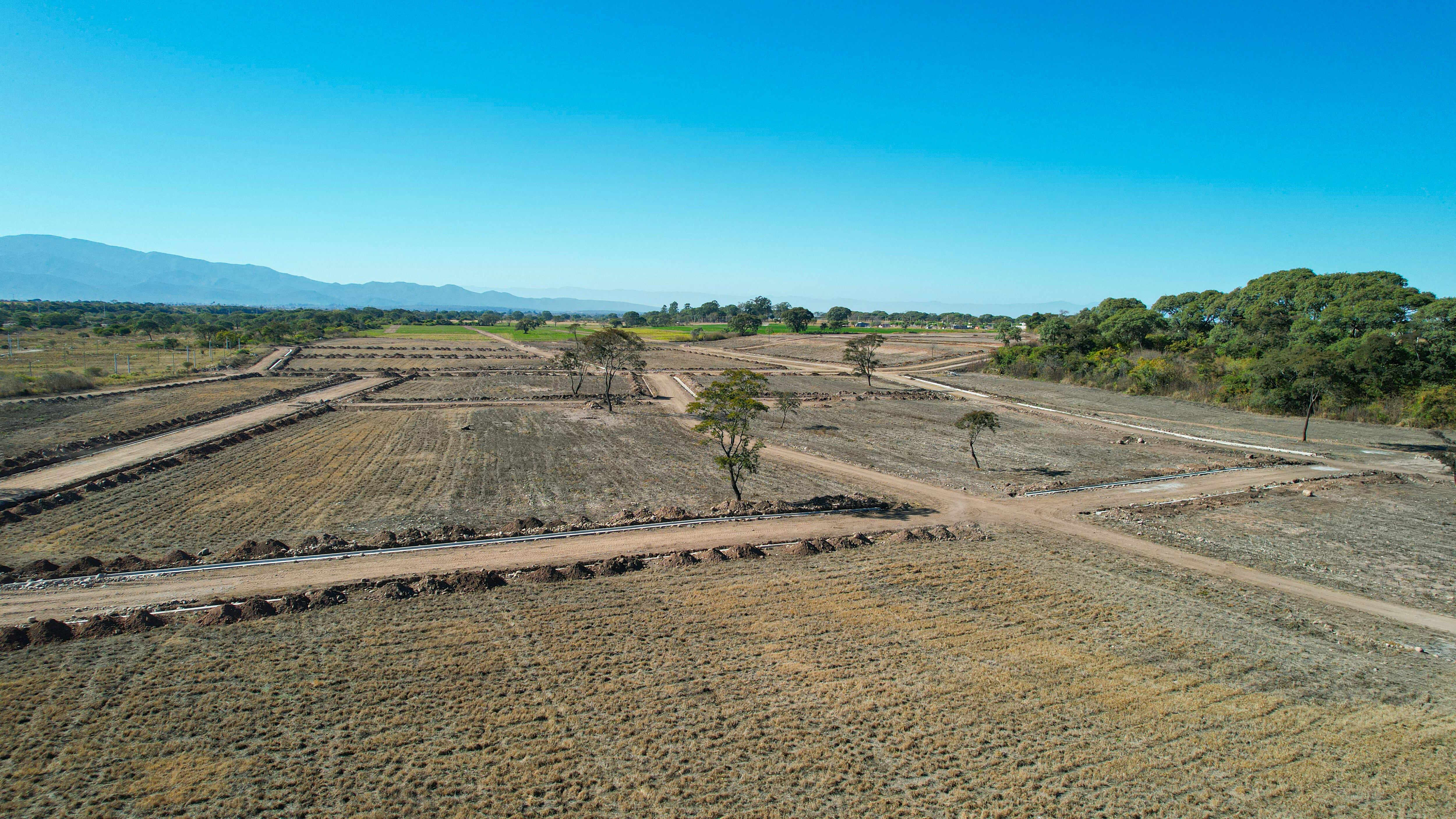 Los terrenos del loteo El Nogal tienen superficies de entre 300 y 350 metros cuadrados.