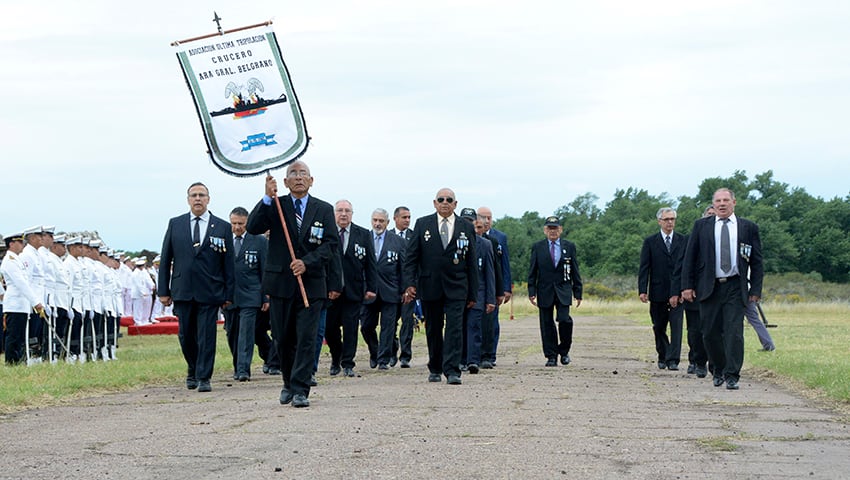 Se realizó el acto por el 143º aniversario de la Infantería de Marina